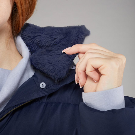 Toggi Maple Long Padded Coat #colour_navy