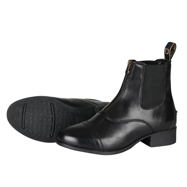 Dublin Adults Foundation Zip Paddock Boots II #colour_black