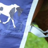 Bridleway Ontario Lite Turnout Rug #colour_navy-horse
