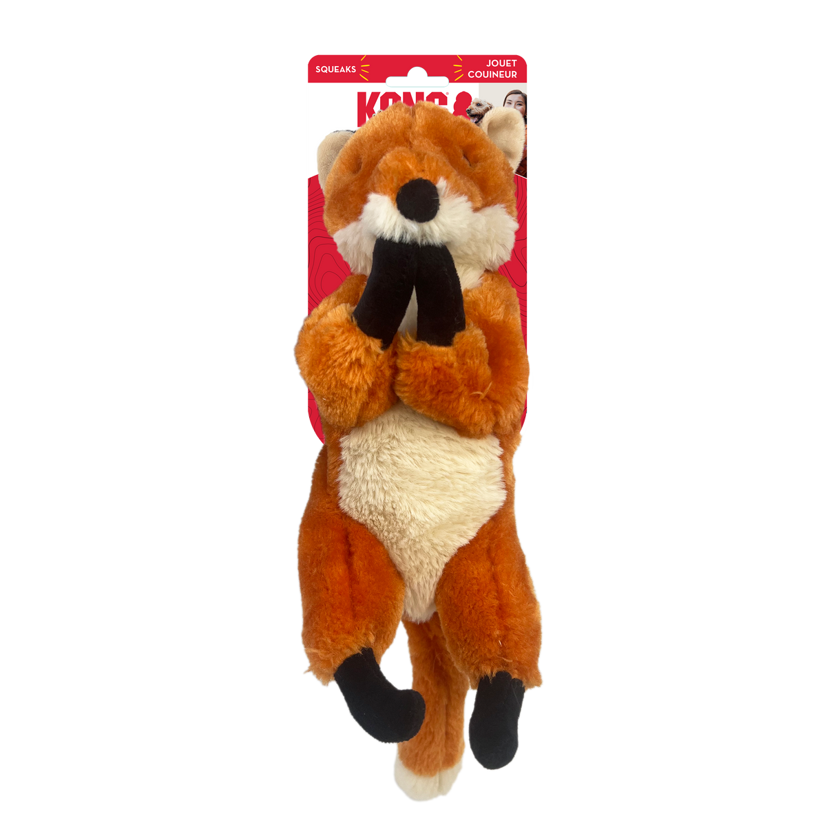 KONG Wild Low Stuff Fox