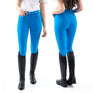 Whitaker Sawley Kids Breeches #colour_tropical-blue