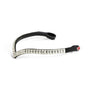 Whitaker Lynton V-Shaped Diamante Browband #colour_black