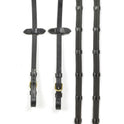 Whitaker Buckle 9-Loop Reins #colour_black