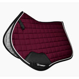Whitaker Club Close Contact Saddle Pad #colour_burgundy