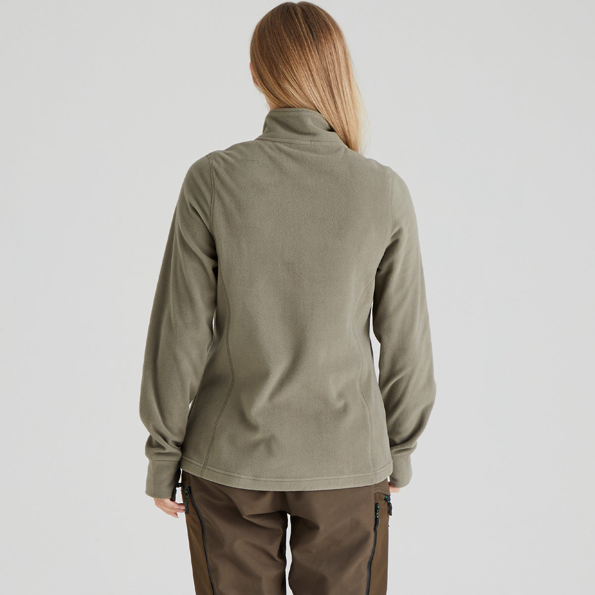 Ridgeline Womens Narvik Fleece - New #colour_smokey-olive