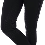 Equitheme Kitzbuhl Ladies Softshell Silicone Full Seat Breeches #colour_black