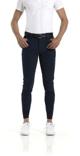 Equitheme Georg Mens Breeches With Silicone Seat #colour_navy