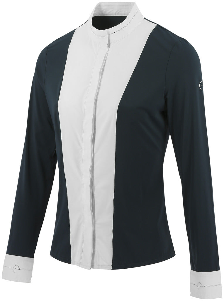 Equitheme Julia Ladies Shirt #colour_navy