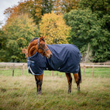 Horseware Ireland Amigo Bravo 12 Original 250g Medium Turnout Rug #colour_navy-strong-blue-silver