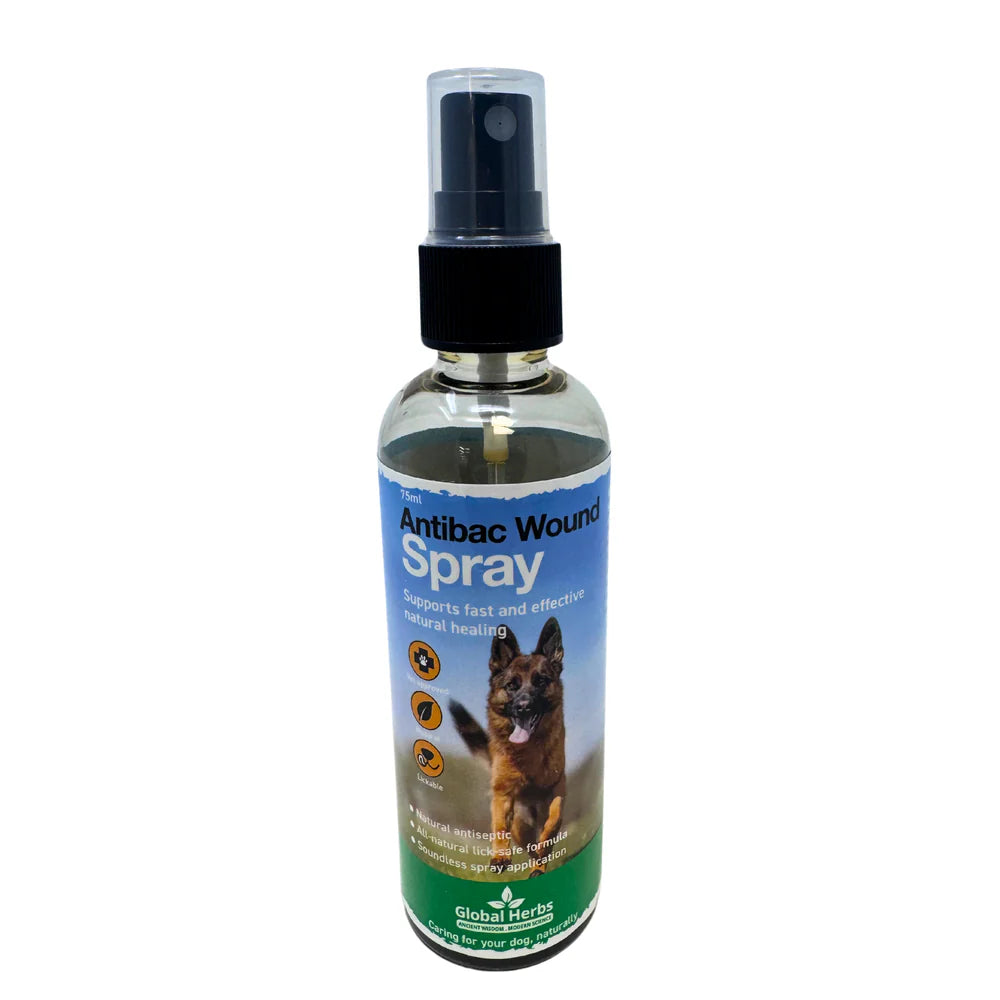 Global Herbs Canine Antibac Wound Spray