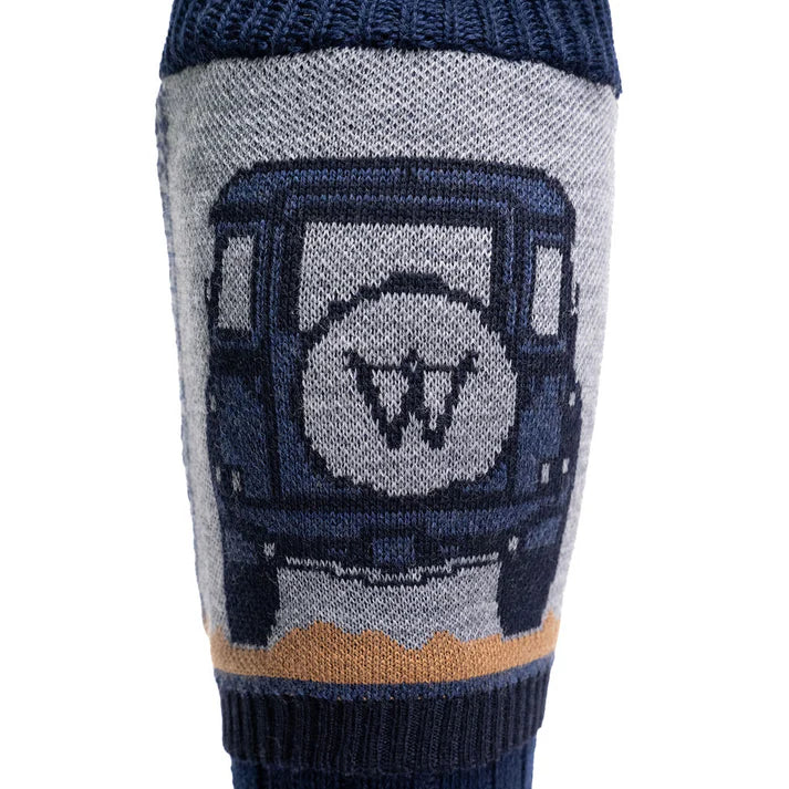 Waring Brooke Fender Sock #colour_blue