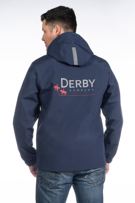 HKM Men's Softshell Jacket -Derby #colour_deep-blue