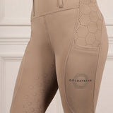 Coldstream Next Generation Oxnam Competition Riding Tights #colour_taupe