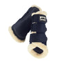 Eskadron Soft Mesh Faux Fur Tendon Boots #colour_night-blue