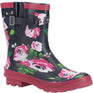 Cotswold Women Paxford Elasticated Mid Calf Wellington Boot