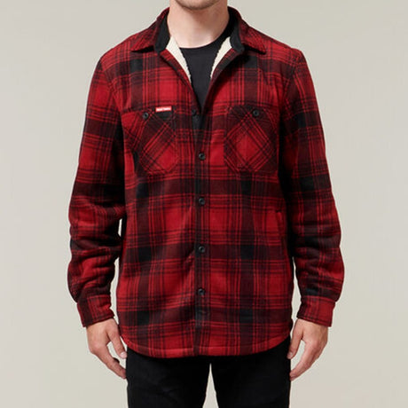 Hard Yakka Sherpa Jacket #colour_red