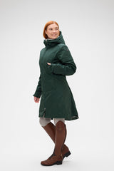 Mountain Horse Grace Parka #colour_dark-green