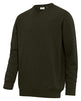 Hoggs of Fife Stirling II V Neck Pullover #colour_fern-green