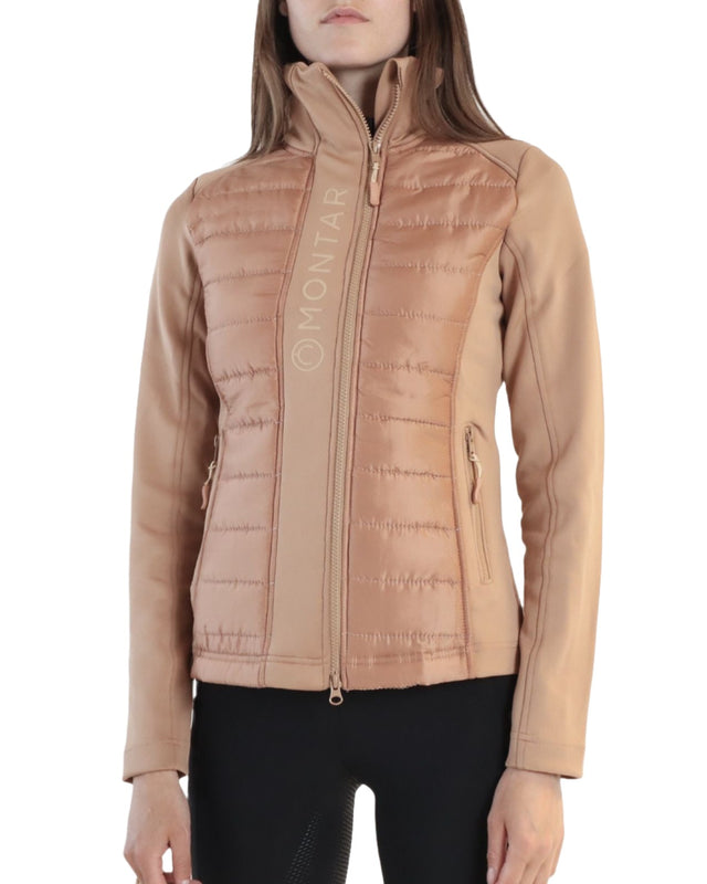 Montar Emma Ladies Quilted Jacket #colour_moonstone