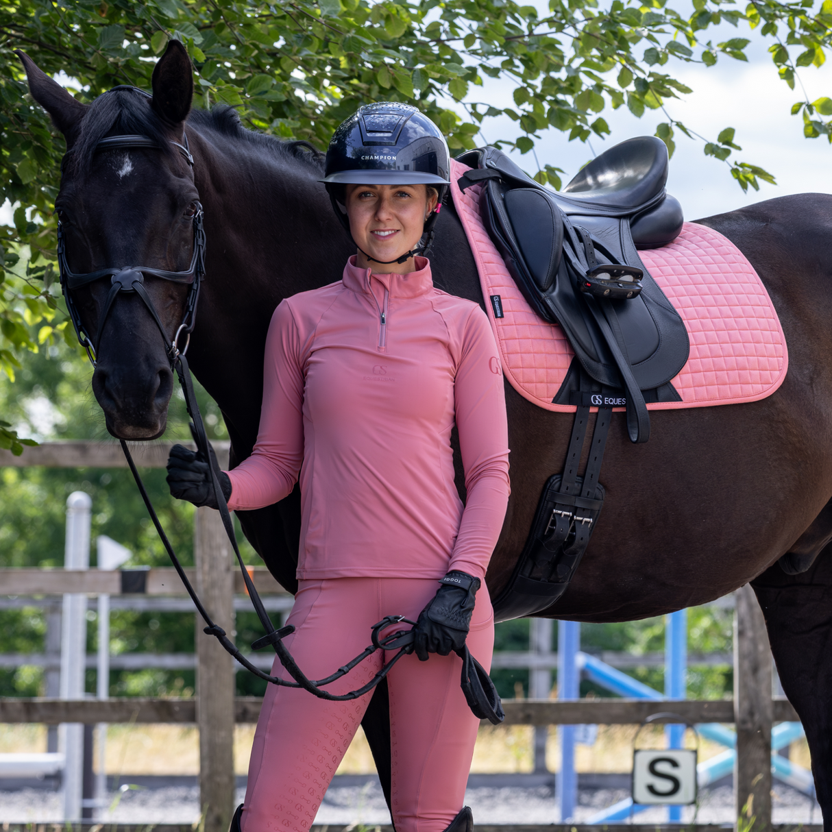 GS Equestrian & Country Revella Suede Dressage Saddle Pad