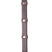 Henry James Smooth Eventer Hybrid Rubber Reins With Leather Stoppers #colour_havana-brown