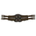 Stubben Equi-Soft® Short Saddle Girth with Cover - Ebony #colour_vachette-leather-ebony