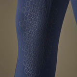 Toggi Define Children's Knitted Riding Tights #colour_navy