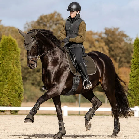 Waldhausen St. Gallen Saddle Pad #colour_green-brown
