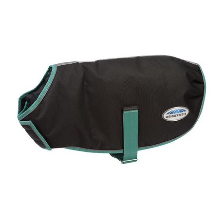 Weatherbeeta Green-Tec 900D Dog Coat Medium #colour_black-bottle-green