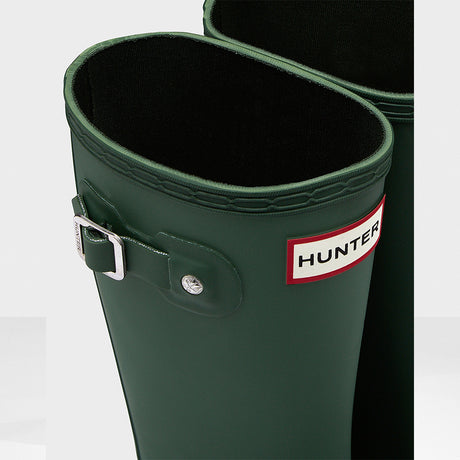 Hunter Original Big Kids Wellington Boots #colour_green