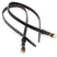Shires Velociti GARA Leather Spur Straps  #colour_havana