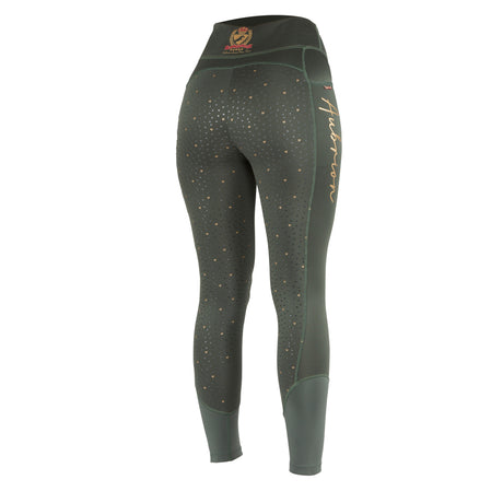 Aubrion Team Maids Winter Riding Tights #colour_khaki