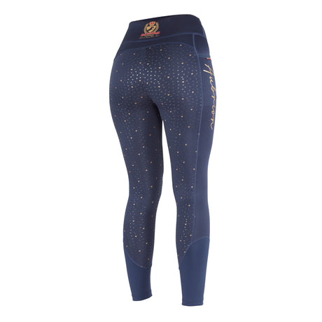 Aubrion Team Maids Winter Riding Tights #colour_navy-blue
