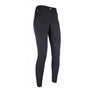 Pantalon d'équitation HKM LG Basic en silicone avec genouillère