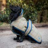 Danish Design Tweed Dog Coat #colour_green