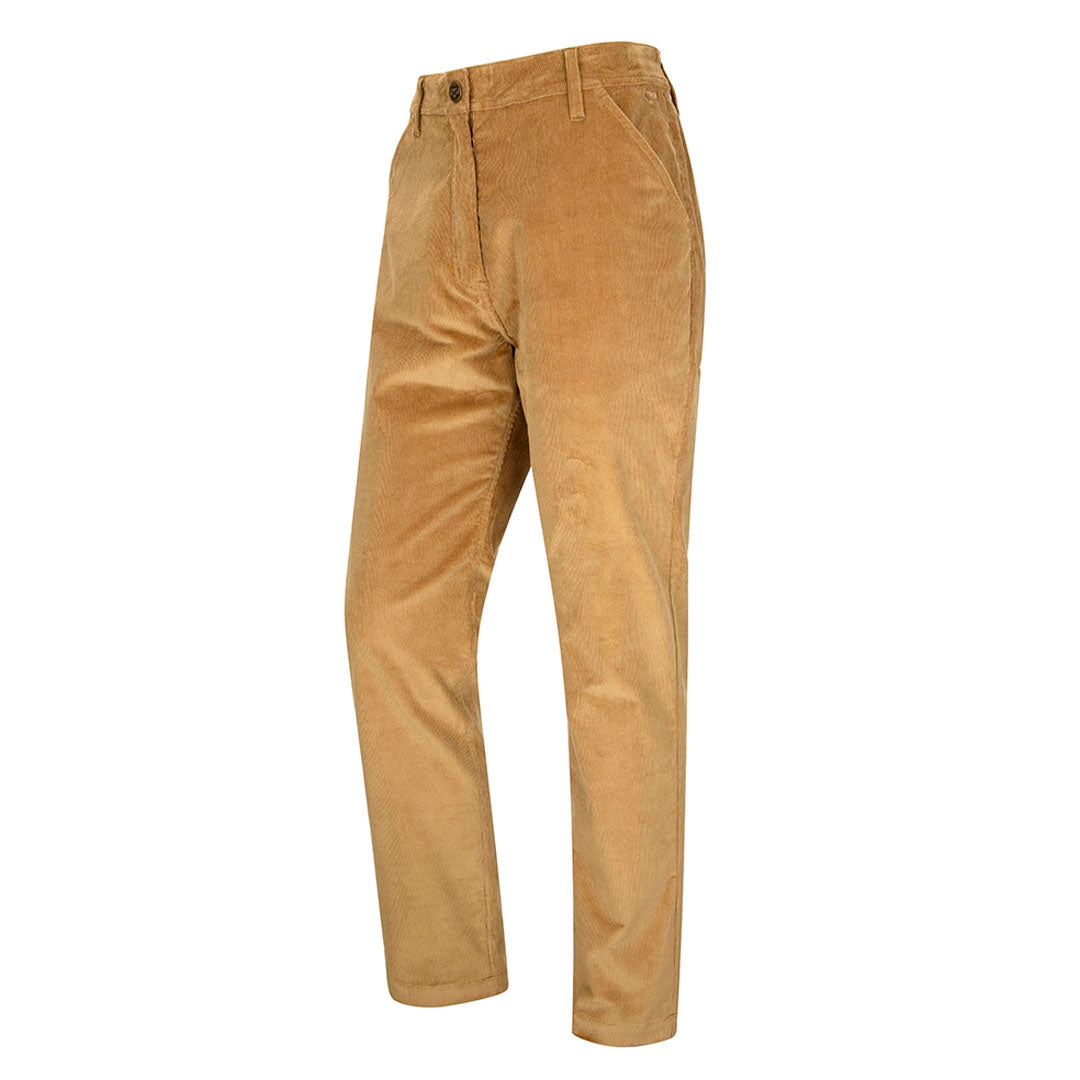 Hoggs of Fife Cairnie Men's Comfort Stretch Cord Trousers #colour_harvest