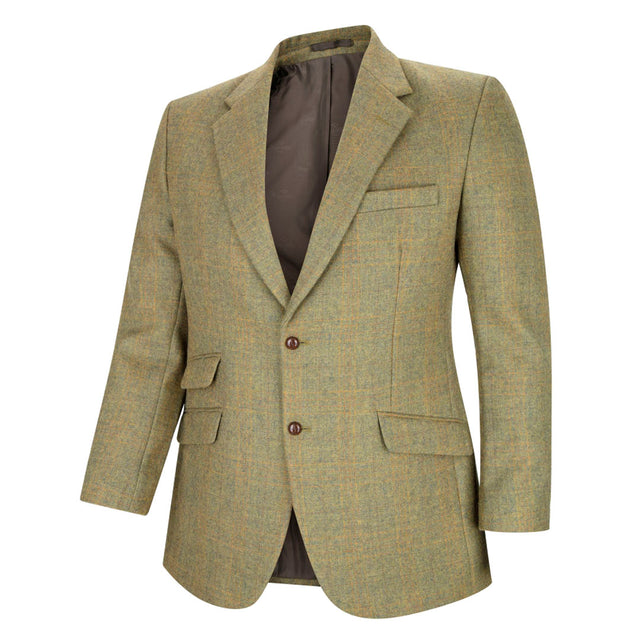 Hoggs of Fife Kinloch Men's Tweed Sports Jacket #colour_autumn-bracken