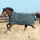 Horseware Ireland Rhino Wug with Vari Layer Lite 100g #colour_hunter-check-navy-green