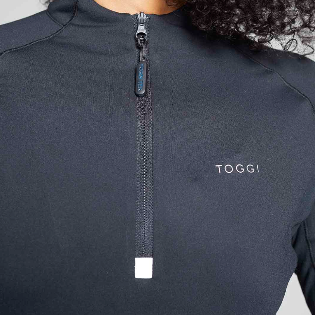 Toggi Reflector Women's Technical Base Top #colour_jet-black