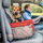 Kurgo Heather Booster Seat #colour_nutmeg/red