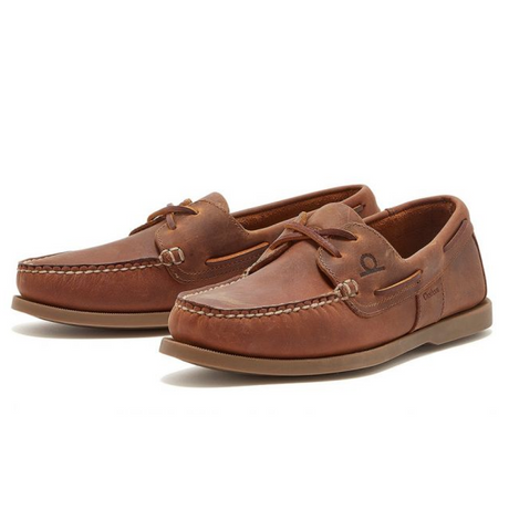 Chatham Java G2 Premium Leather Sustainable Deck Shoe#colour_walnut