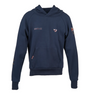 Shires Aubrion Team Girls Hoodie #colour_navy-blue