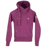 Shires Aubrion Team Girls Hoodie #colour_mulberry