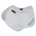 Shires ARMA Branded Jump Saddlecloth #colour_white