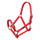 Shires ARMA Adjustable Headcollar #colour_red
