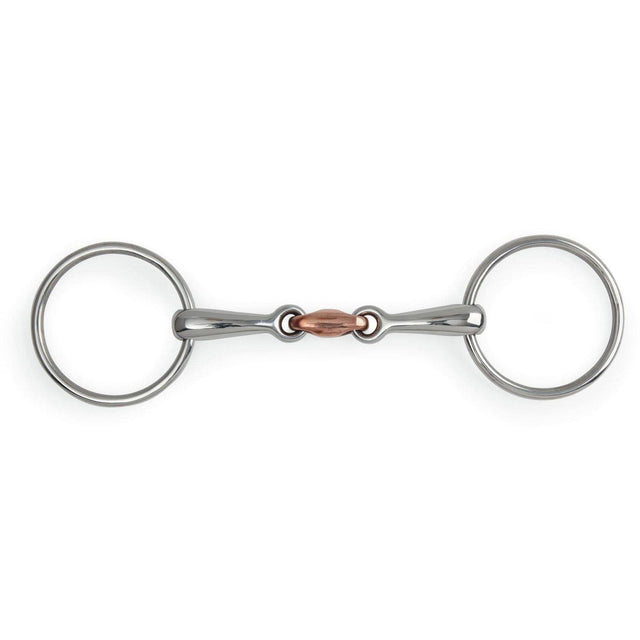 Shires Loose Ring Copper Lozenge Snaffle