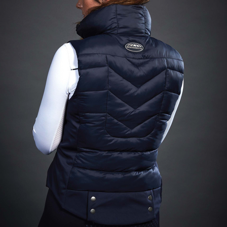 Weatherbeeta Dion Puffer Vest #colour_navy