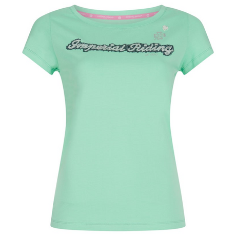 Imperial Riding Junior Bliss T-Shirt #colour_summer-green