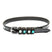 Imperial Riding Leather Pardouz Spur Straps #colour_black-zircon